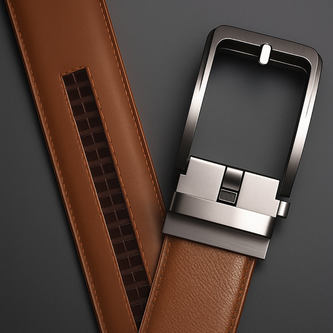 The Buckless Belt | Cognac - My Store